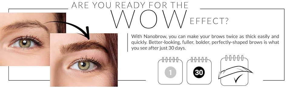 Nanobrow Eyebrow Serum – Thickening, Strengthening Night Serum 5 ml - product information 2