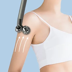 2 In 1 Face Massager Kit Electric 3D Face Roller Massager T Shape Facial Massager Set Skin Massager Tool - armmassag