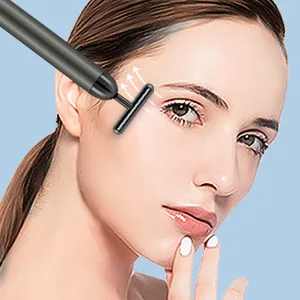 2 In 1 Face Massager Kit Electric 3D Face Roller Massager T Shape Facial Massager Set Skin Massager Tool - eyemassag