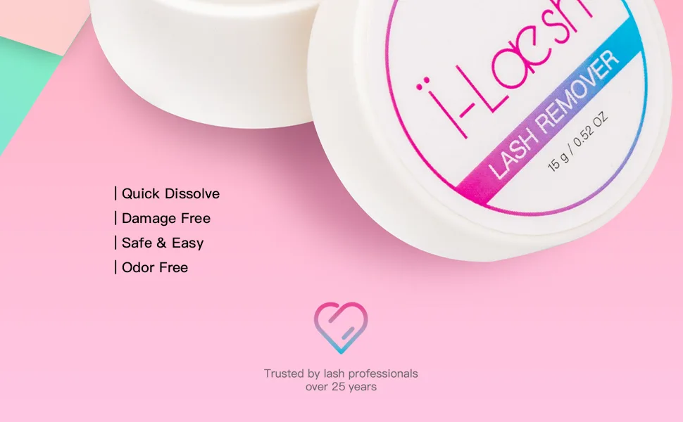 i-Laesh Eyelash Extension Remover Cream, 15g / 0.52 oz, Glue Remover, Fast Lash Adhesive Dissolution, Sensitive Skin, Low Irritation, for Professional Only Lash Remover Cream - surgery notes lashing cord nanomisters sanitizer boeree yellich ombre purple tweezers lscc bella