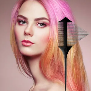 Highlighting Comb with 2 Alligator Clips, Weaving Foiling Styling Hair Comb Rat Tail Comb, Balayage Comb for Hair Dyeing Sectioning Styling Balayage black - Weaving Combs for Highlighting