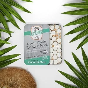 Dr. Ginger's Mouthwash Tablets, 0.75 oz Tin, 60 Tablets - Dr. Ginger