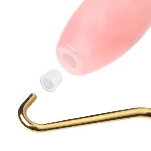 Rose Quartz Face Roller - Jade Roller Gua Sha Set Facial Massager Tools Skin Care Beauty Roller for Body,Face,Eye Puffiness Relief (Pink) - product information 6