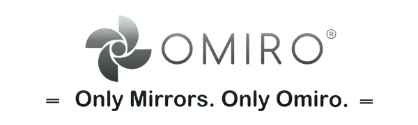 OMIRO Hand Mirror with Lights on a Base Cosmetic Organizer, Double Sided 1X/10X Magnifying Makeup Mirror Set - solgan