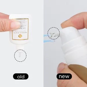 Eyelash Extension Remover,Lash Extension Glue Remover No Burn Gel Remover Professional Lash Remover for Lash Extensions Apple Scent by BEYELIAN - squeeze and press