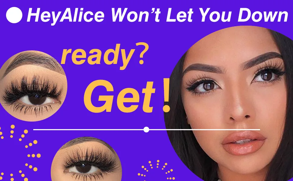 25mm Mink Lashes Fluffy Long Eyelashes Pack 8D Dramatic Thick Volume Lashes 20 Pairs 10 Styles Fake Eyelashes Bulk by HeyAlice 22-25mm - false lashes