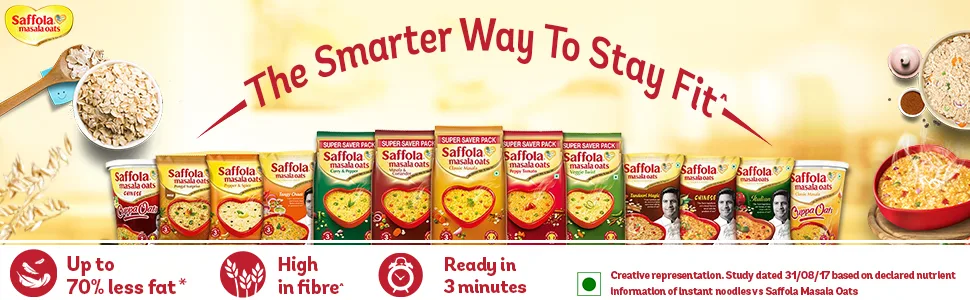 Saffola Masala Oats Veggie Twist 1 Kg - product information 7