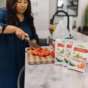 Mrs. Wages Medium Spicy Salsa Seasoning Mix, 4 Oz (Pack of 6) Medium Salsa 4 Ounce (Pack of 6) - Tomato Canning
