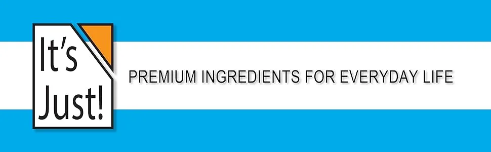 It's Just - Baking Soda, Sodium Bicarbonate, Food Grade, Made in USA (3.5 Pound) 3.5 Pound (Pack of 1) - Its Just banner