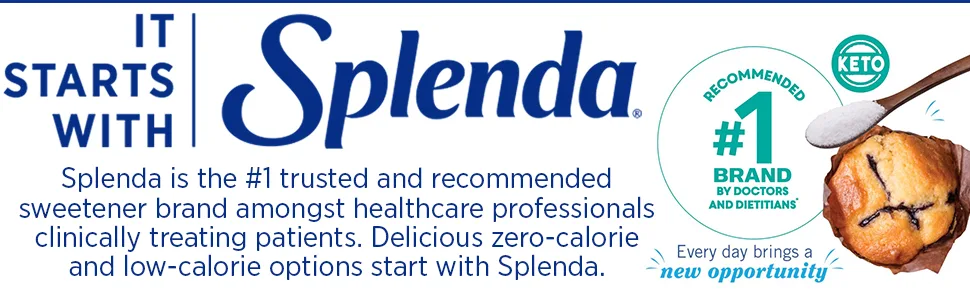 Splenda Allulose, Plant Based Zero Calorie Sweetener For Baking & Beverages In Resealable Pouch (3 Pound Pouch) - Delicious zero and low calorie solutions start with Splenda