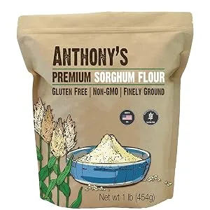Anthony's Premium Sorghum Flour, 1 Pound, Gluten Free, Non GMO, Finely Ground - product information 2