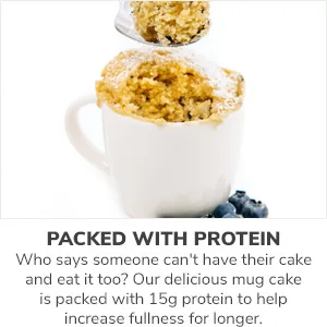WonderSlim Protein Mug Cake, Chocolate - 15g Protein, 6g Fiber, 3g Sugar (7ct) - packed with protein have your cake eat it too delicious mug cake 15g protein increase fullness