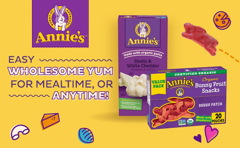 Annie's Real Aged Cheddar Macaroni & Cheese, Microwavable Mac & Cheese, 8 ct - product information 1