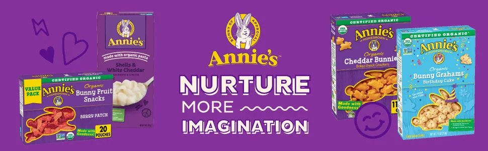 Annie's Real Aged Cheddar Macaroni & Cheese, Microwavable Mac & Cheese, 8 ct - Nurture more imagination