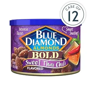Blue Diamond Almonds, Bold Sweet Thai Chili, 6 Ounce with Blue Diamond Almonds, BOLD Spicy Dill Pickle, 6 Ounce - product information 2