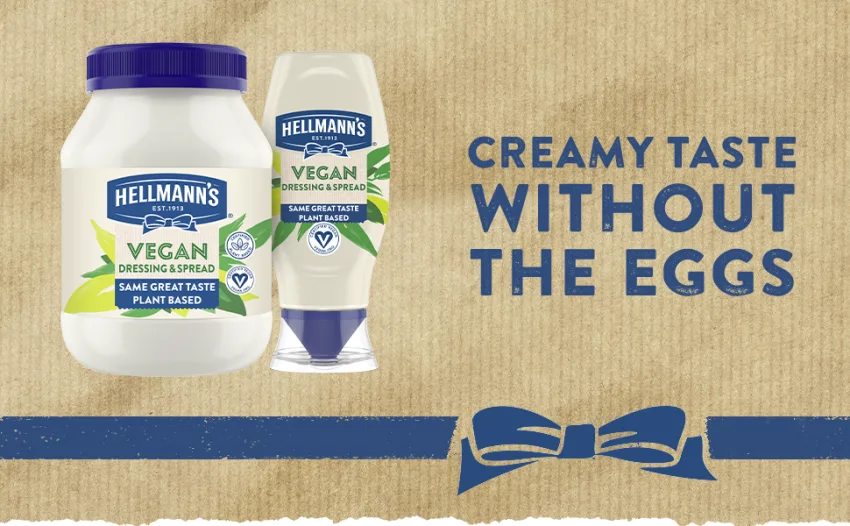 Hellmann's Vegan Dressing and Spread for a Rich, Creamy Plant-Based Alternative to Mayo Vegan Same Great Taste, Plant Based, Free From Eggs 11.5 oz, Pack of 3 - range