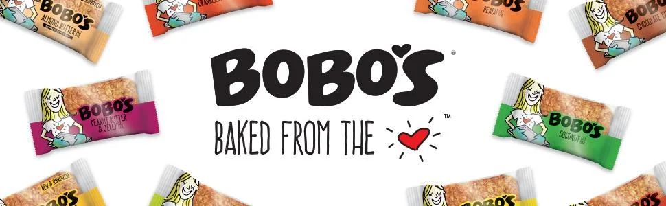 Bobo's Oat Stuff'd Bars, Chocolate Chip Peanut Butter, 2.5 oz Bars (12 Pack), Gluten Free Whole Grain Rolled Oat Bars, Vegan On-The-Go Snack - product information 1