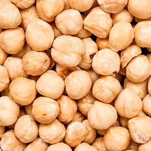 We Got Nuts® Blanched Hazelnuts Filberts - No Shell - Packed Fresh in Resealable Bag (3 Pound Bag) 3 Pound/48oz - Blanched Hazelnuts