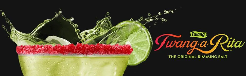 Twang-A-Rita Cocktail Rimming Salt Blend, Savory Variety, 4 Ounce Pouch (Set of 3) 1 Each: Chile Lime, Grapefruit, Mango - Twang-a-Rita