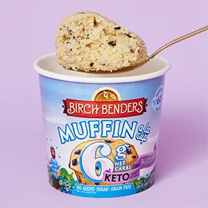 Classic Maple Pancake Keto Mug Cake Cups by Birch Benders, Grain-free, Gluten-Free, only 4 Net Carbs (8 Single Serve Cups) - birch benders pancakes waffles pancake and waffle mix just add water