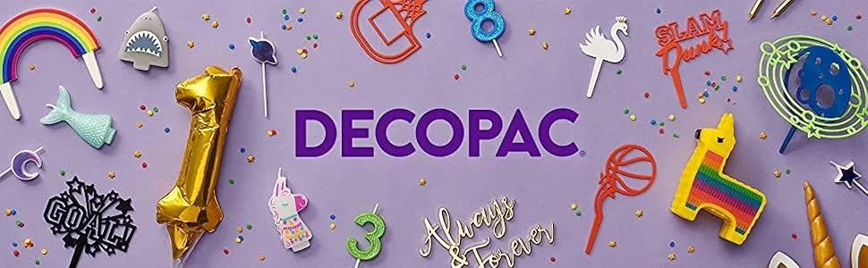 DecoPac Sanding Sugar, Sparkling Gold Edible Sugar Sprinkles, Edible Sanding Sugar in Handheld Container, Sugar Sprinkle Mix For Celebration Cakes, Cupcakes, Cookies, 33oz - Sparkling Gold - DecoPac Logo Banner