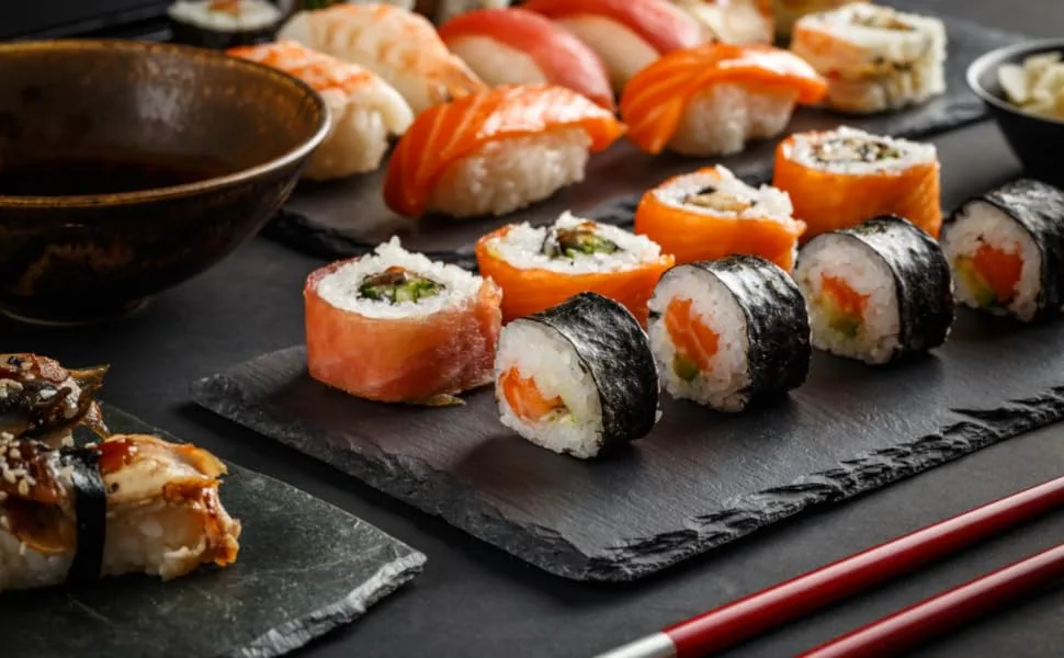 Twice Roasted Seaweed Sheets 7.50 in x 8.25 in (100 Sheets) - sushi-1-1