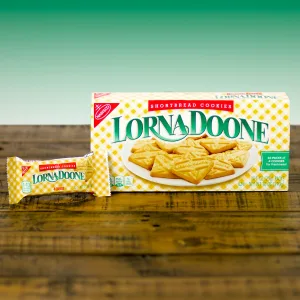 Lorna Doone Shortbread Cookies, 3 - 10 oz Boxes of 10 Snack Packs + Bonus SWEDISH FISH Mini Soft & Chewy Candy Snack Pack - image
