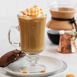 By The Cup Bundle: (1) Coffee Drizzle Spoon & (3) Kraft Caramel Bits 11 Ounce Bag - lifestyle 2