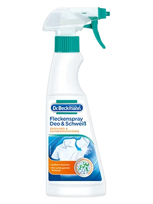 Dr. Beckmann Stain Spray Deodorant & Sweat | Special stain remover for deodorant and sweat stains | 250 ml 250 ml (1 pack) - Fleckenspray Deo