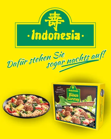 Indonesia Bowl Nasi Goreng ready meal with vegetables rice dish with chicken 400 grams 400 g (1 pack) - Bild 2
