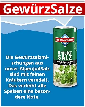Bad Reichenhaller Alpensalz - Gewürzsalz