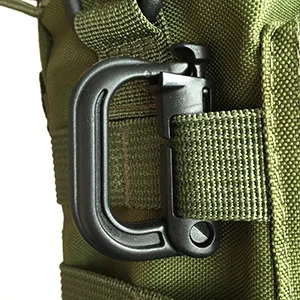 valonic Molle carabiner | plastic snap hook | for backpack belt | black | Molle accessories | Grimlock grimloc - valonic carabiner