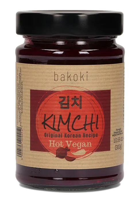 Bakoki KIMCHI Hot Original Korean recipe with beetroot 2x 300 g - pack of 2 KIMCHI HOT BEETROOT 300 g (pack of 2) - Bakoki kimchi rote beete