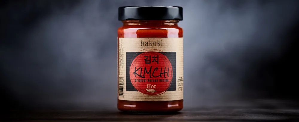Bakoki KIMCHI Hot Original Korean recipe with beetroot 2x 300 g - pack of 2 KIMCHI HOT BEETROOT 300 g (pack of 2) - KIMCHI Eingelegter Kohl im koreanischen Stil mittlere Schärfe