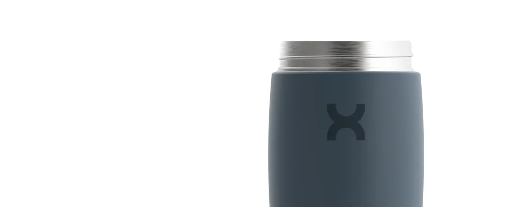 Promixx Shaker Bottle Premium Protein Shaker Bottle for Supplement Shakes Easy Clean Stainless Steel Cup (550 ml Midnight Blue) - PROMiXX Shaker Bottle – Premium Protein Shaker für Proteinmischungen und Supplement Shakes