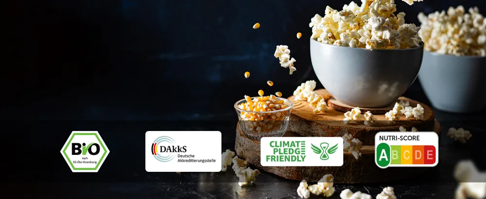 Biojoy ORGANIC popcorn corn (2 kg) unsweetened and unsalted cinema popcorn corn popcorn corn 2 kg (1 pack) - vegan popcornmais popcorn-mais popkornautomaten maschine premium natur zuckerfrei smartfood bio