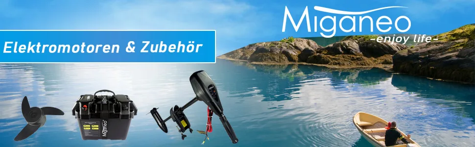 Miganeo replacement propeller electric motor for NRS55 & NRS86 - product information 1