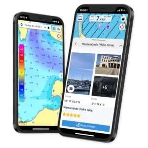 NV Atlas Norway NO 5 with App License - Nautical Chart Norway - Flekkefjord to Stavanger - app-on-iphone