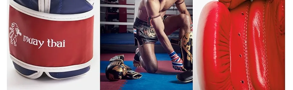 LEONE 1947 Boxing Gloves Blue Edition Unisex Adults Blue GN059B 14 OZ blue - product information 2