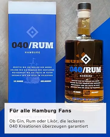 Protos red 0.0% |Alcohol -free distillate |For non-alcoholic cocktails and long drinks |+ 12.5g BCAAS and 5 vitamins |500ml single bottle - Hamburg Rum