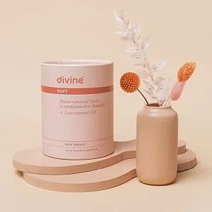 Divine Menstrual Cup MINT (S Mint Hard) 1 piece (1 pack) - Menstruationstasse-nachhaltig-mit-Image