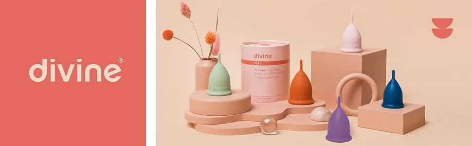 Divine Menstrual Cup MINT (S Mint Hard) 1 piece (1 pack) - nachhaltige-bio-menstruationstasse-von-divine