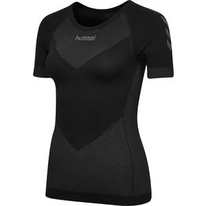 hummel T-Shirt First Multisport Women Breathable Lightweight Design Quick-drying Seamless Size ML Black - product information 2