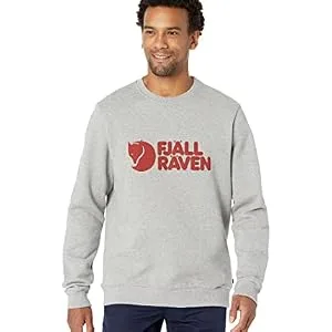 Fjallraven Men's Logo Sweater M Sweatshirt L Grey-melange - zfdg