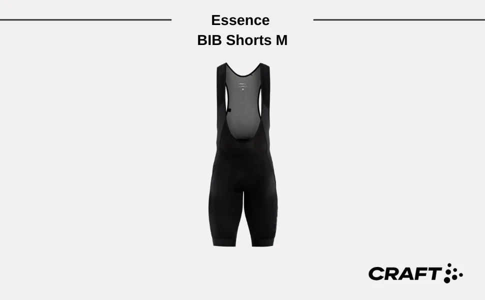 Craft Men's Baselayer Nanoweight Ss W XL Black - bib shorts