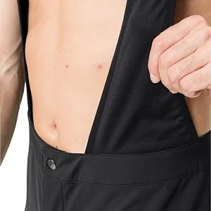 VAUDE Men's Kuro Warm Hybrid Bib Tights M Black - vaude