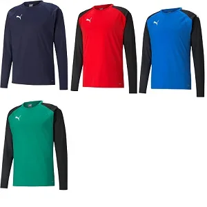 PUMA Men's Teamliga Training Sweat Sweater XL Puma Red-puma Black - product information 1