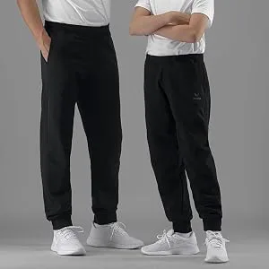 ERIMA children's sweatpants with cuffs 152 black - ERIMA Sweatpants mit Bündchen