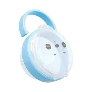 Goovafur pacifier case pacifier holder |Clear nipple holder container boxes |Clear nipple holder container boxes baby-nipple wrap bags food-real pacifier container for diaper bags blue - Zuverlässiges Material
