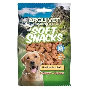 Arquivet Soft Snacks Salmon Bones 100 g (1 piece) 100 g (1 pack) Salmon - product information 2